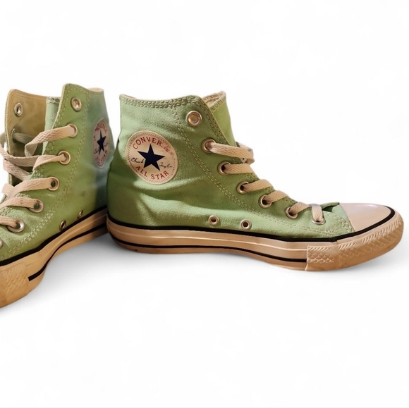 Converse Chuck Taylor All star High Tops Mint Green UNISEX Women Sz 8 Men Sz 6 - Picture 7 of 9